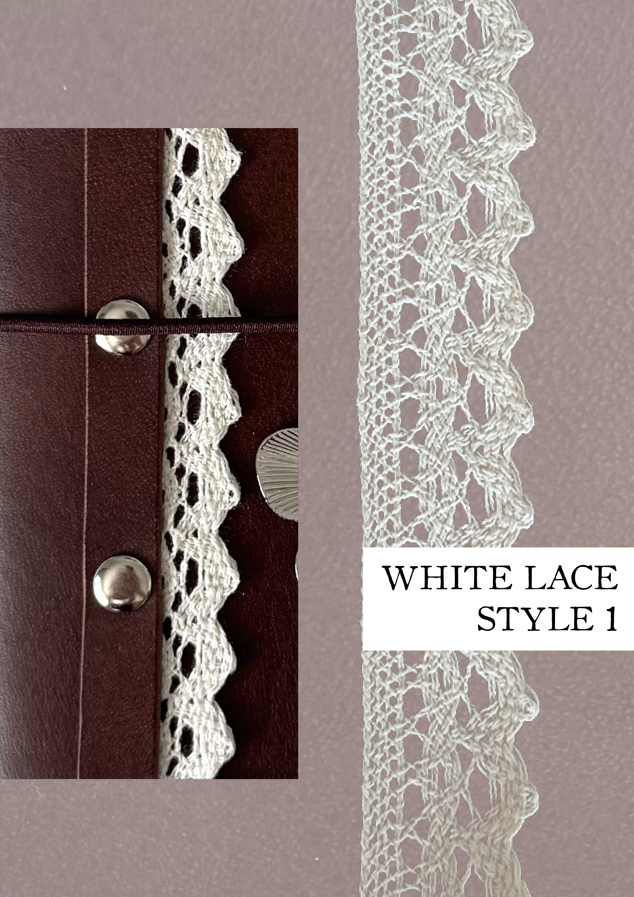Add On: Signature Lune, Lace & Rivets Design