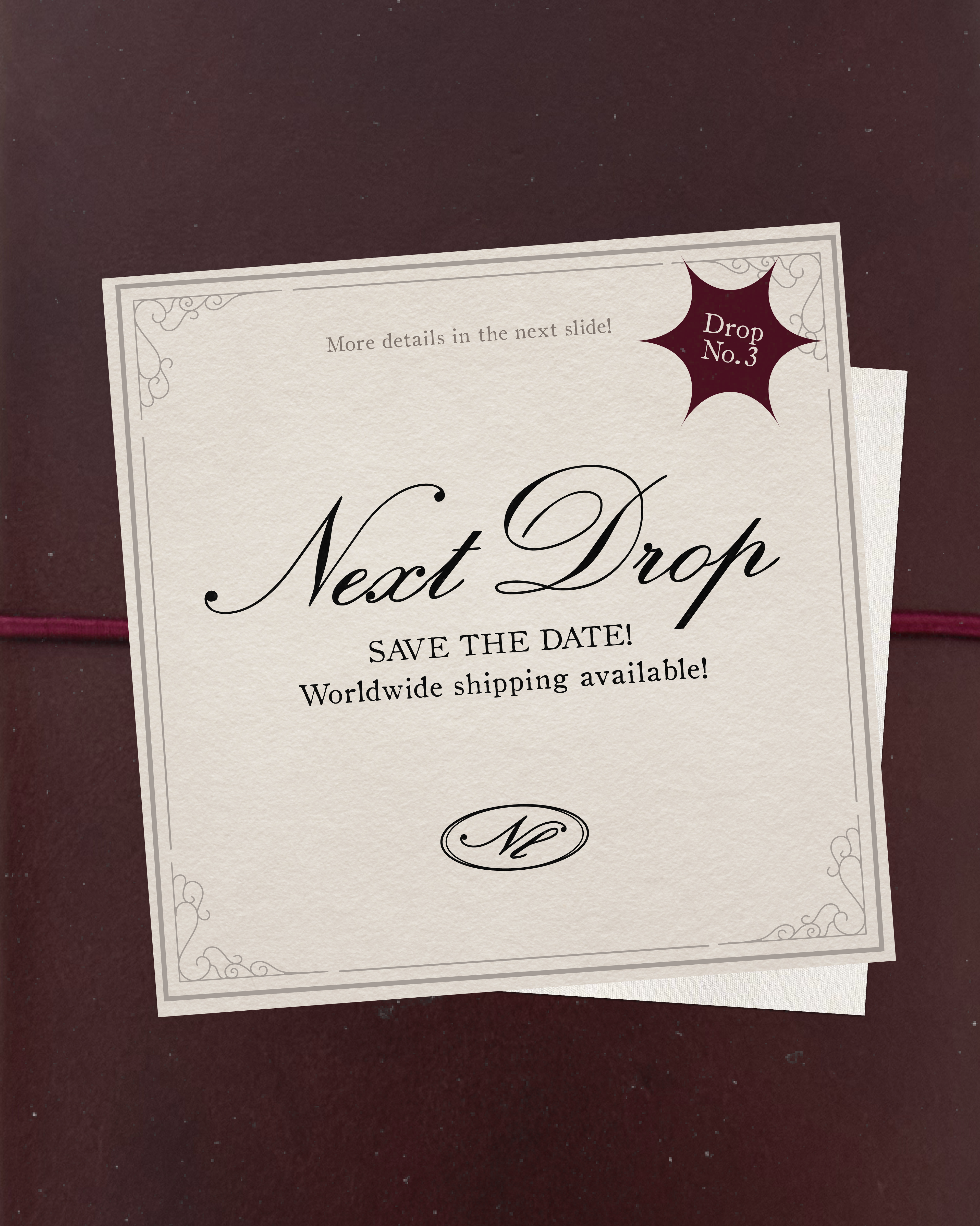 NEXT DROP - JANUARY 17TH, 11PM SGT (UTC+8)